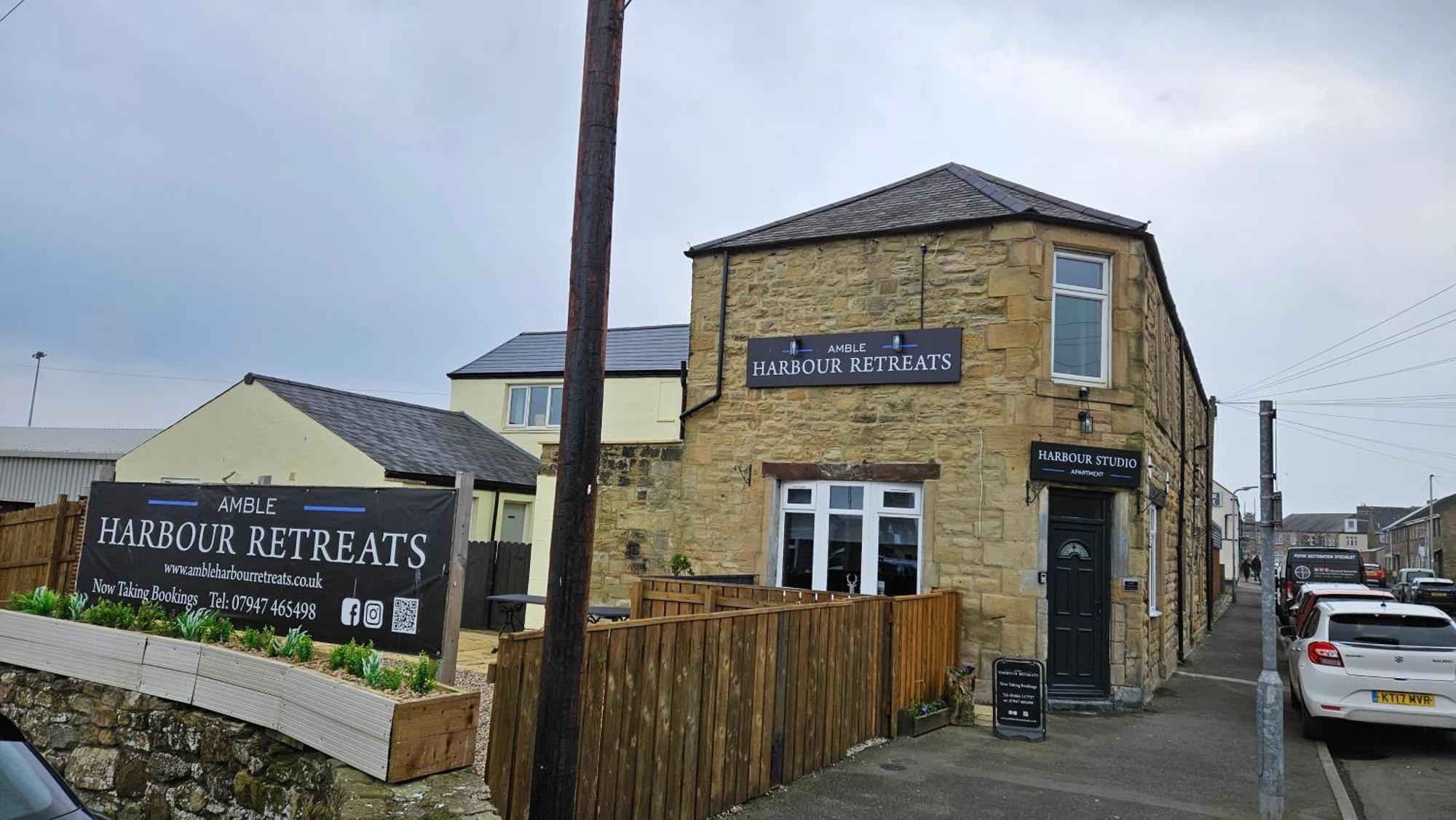 Отель Amble Harbour Retreats Экстерьер фото